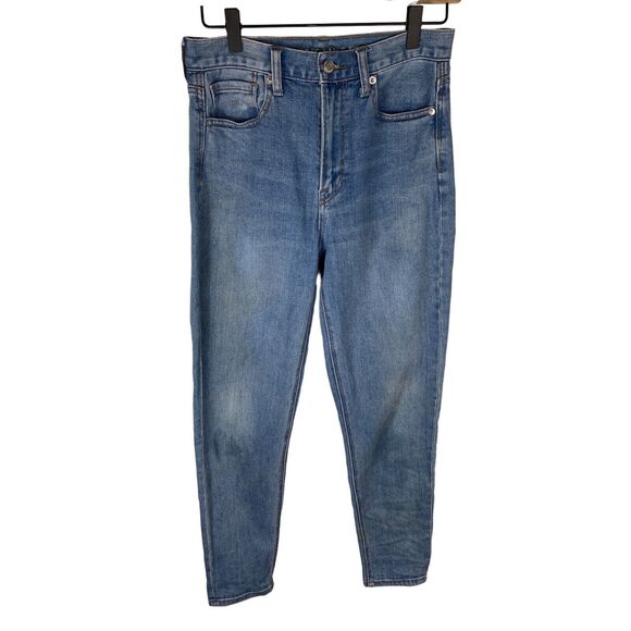 American Eagle Womens Mom Jean Light Wash Size 2 - Picture 1 of 7